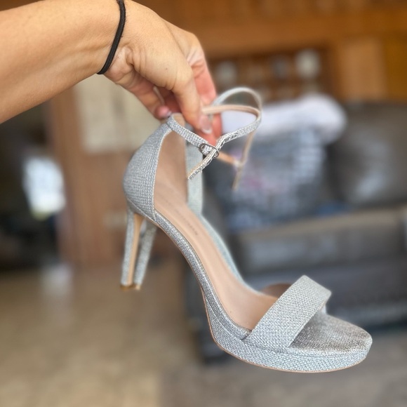 $525 Stuart weitzman silver dancer platform 80 sandal - Picture 8 of 9